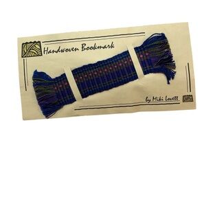 Handwoven Bookmark by Miki Lovett